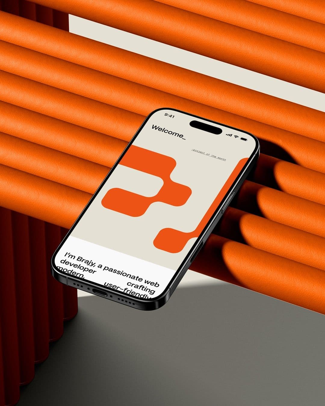 Mobile UI showcase