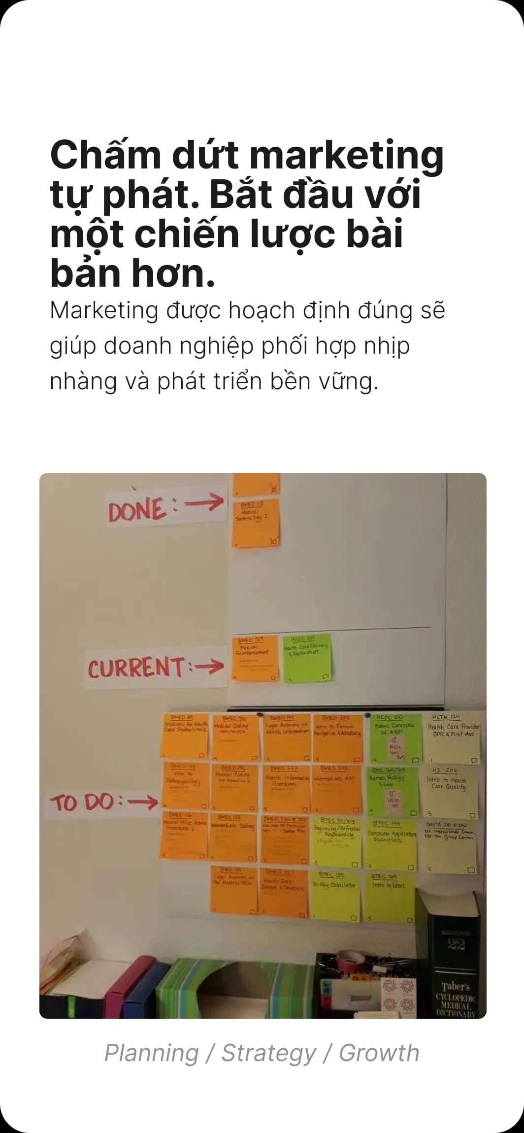 Lập kế hoạch marketing